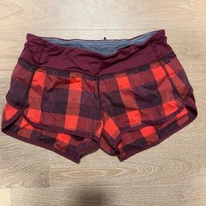 Lululemon run speed short size 4